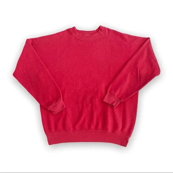 Basset Walker Tops - VINTAGE 90’s Pink Crewneck